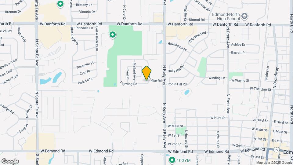 1009 Lapwing Rd Map and Location Details