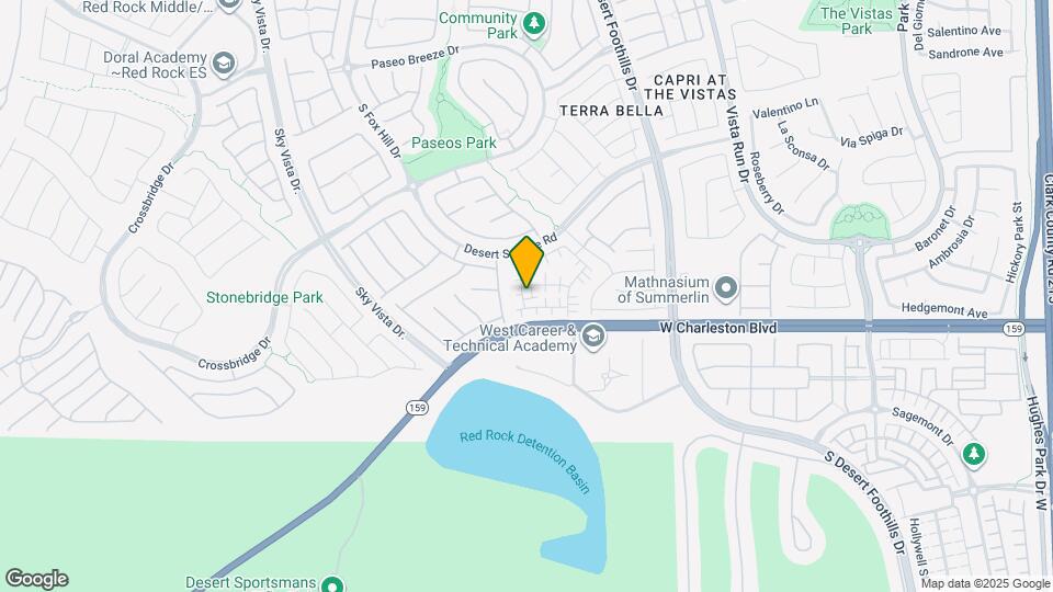 1041 Big Oak Flat Ct Map and Location Details