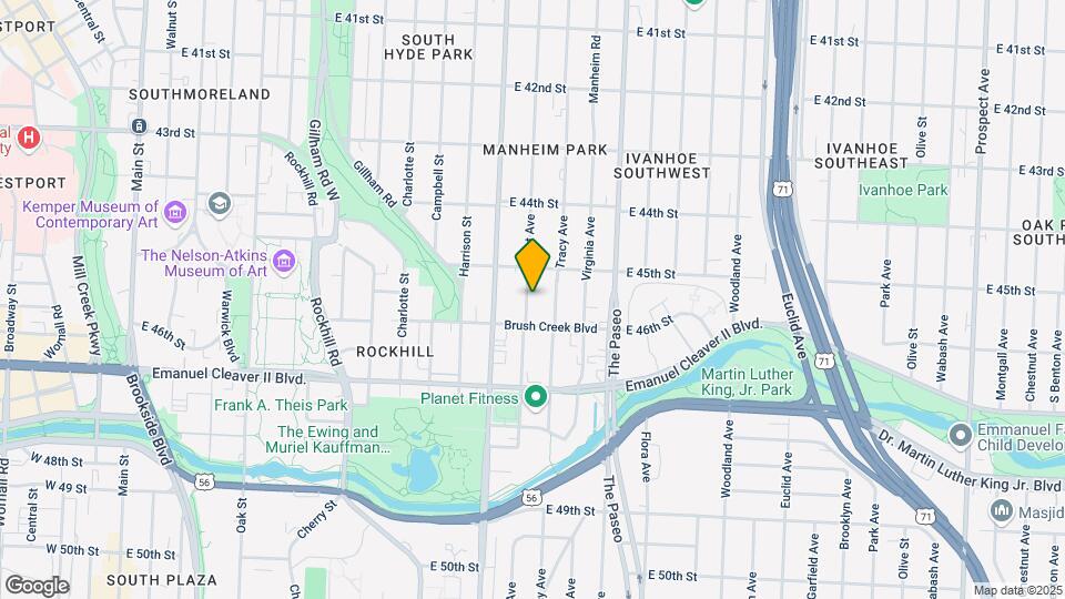 4523 Forest Ave, Unit A Map and Location Details