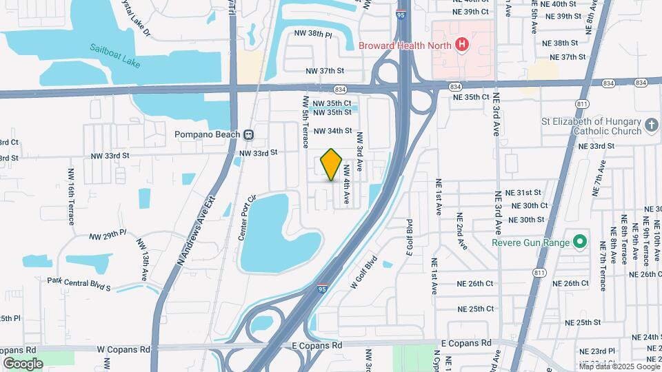 3001 NW 4th Ter Map and Location Details