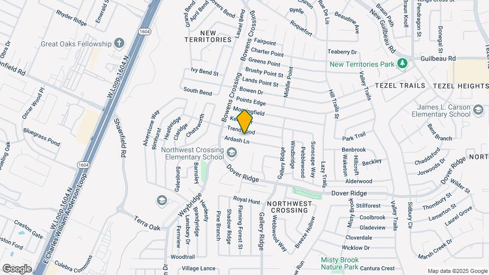 9909 Ardash Ln Mapa y Detalles de la Ubicación