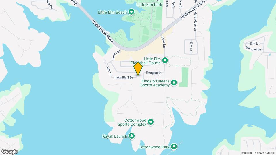 1405 Turtle Cove Dr Mapa y Detalles de la Ubicación