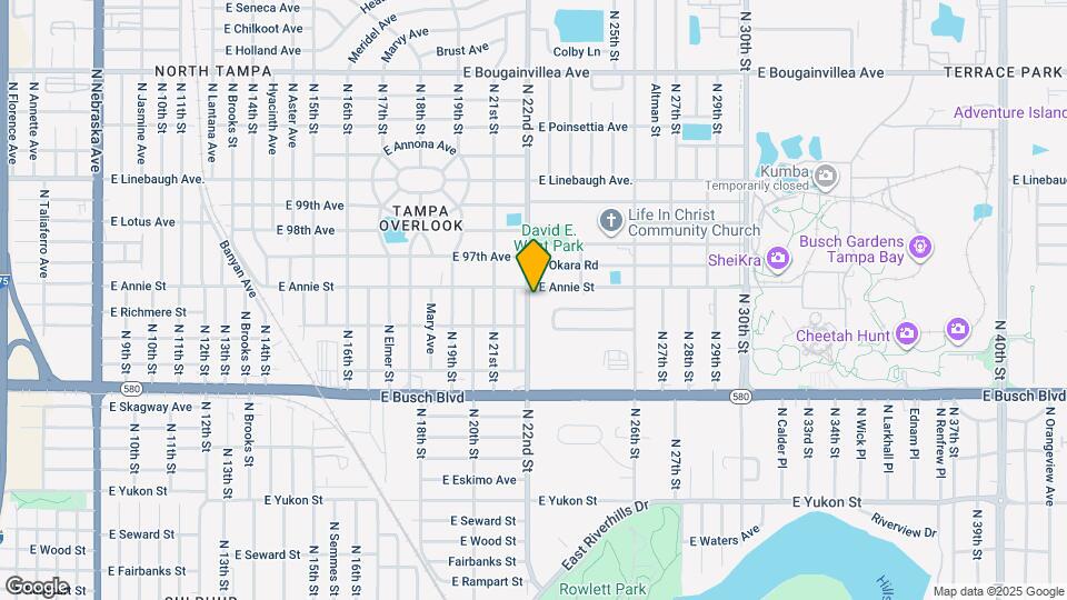 9415 N 22nd St Map and Location Details