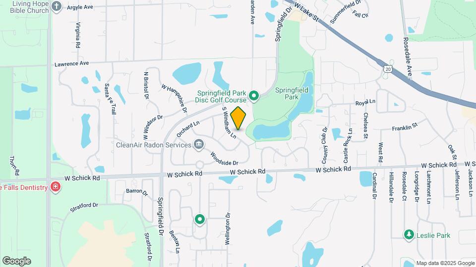 121 S Windham Ln Map and Location Details
