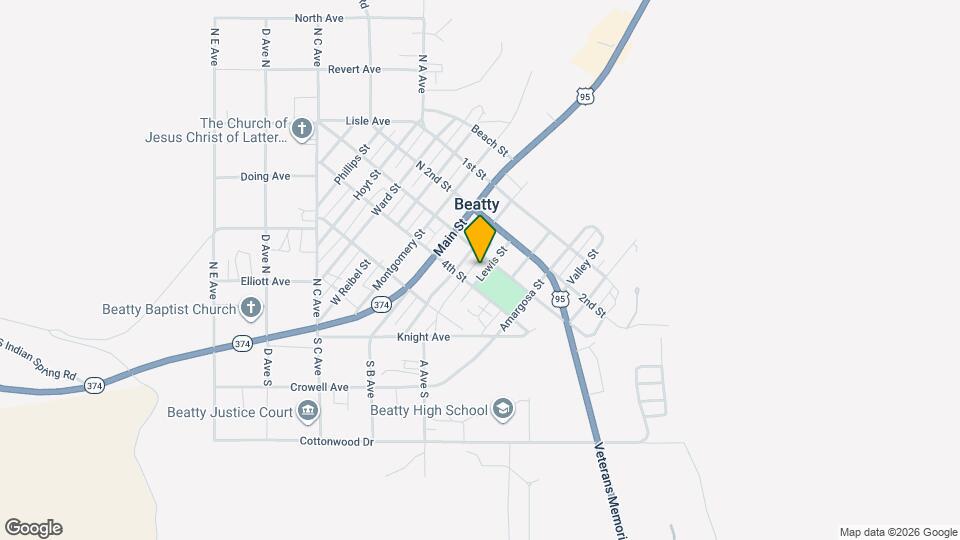 306 W Lewis St Mapa y Detalles de la Ubicación