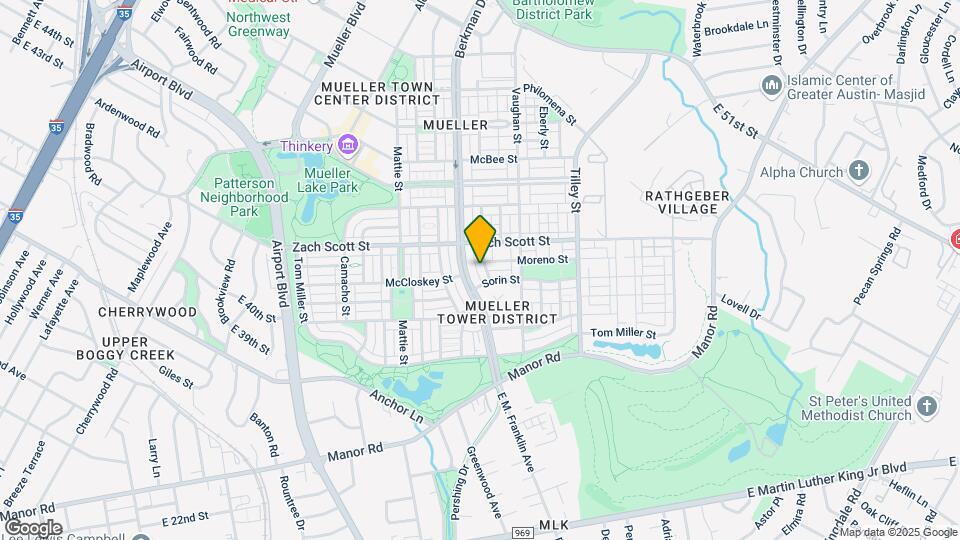 4106 Nitschke St Mapa y Detalles de la Ubicación