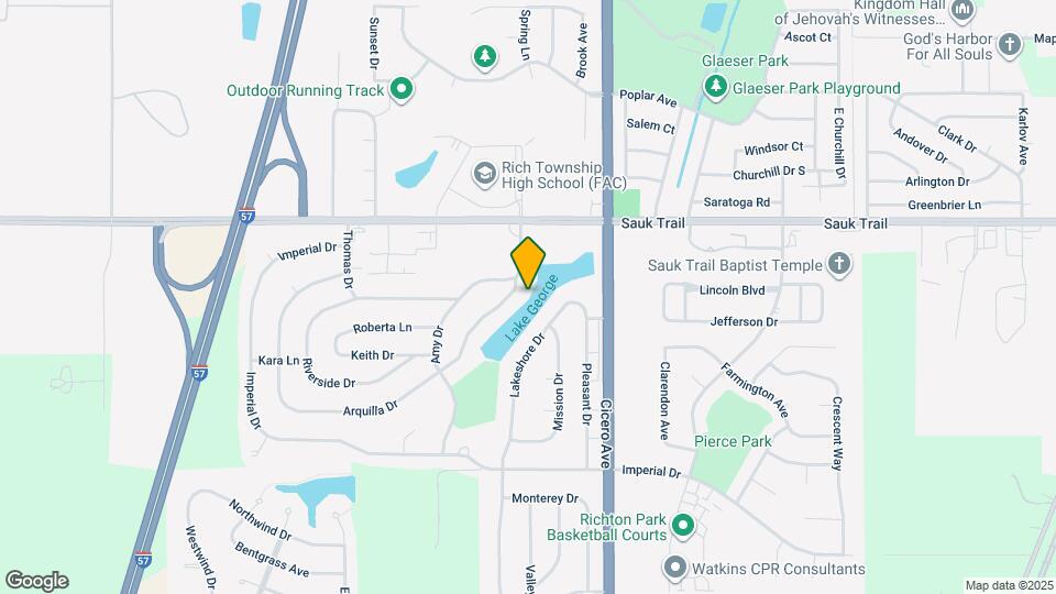 22223 Karlov Ave Map and Location Details