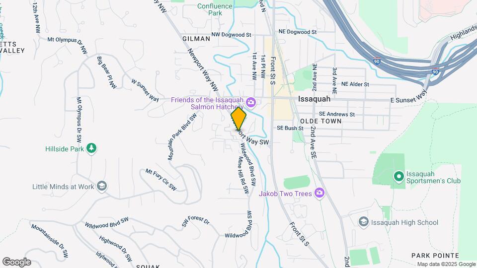 Issaquah Triplex Mapa y Detalles de la Ubicación
