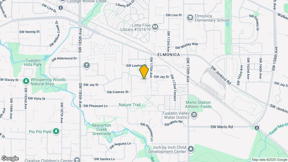 17615 SW Falling Leaf Ct Map and Location Details