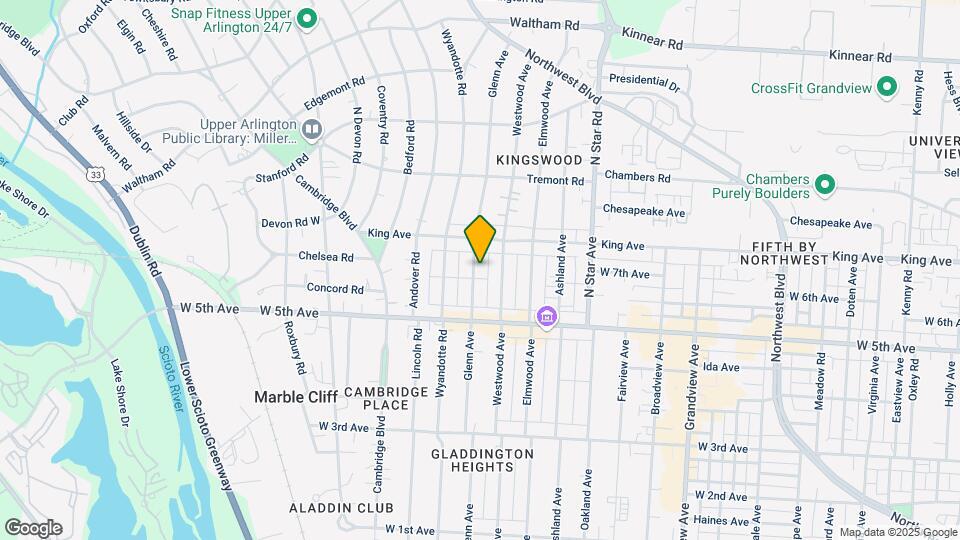 1670-1676 Glenn Ave Map and Location Details