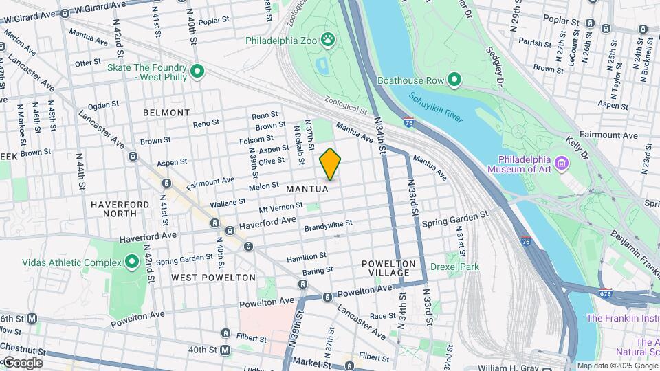 3621 Wallace St Map and Location Details