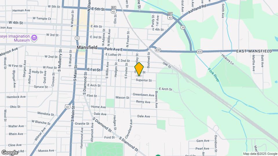 265 Superior St Map and Location Details