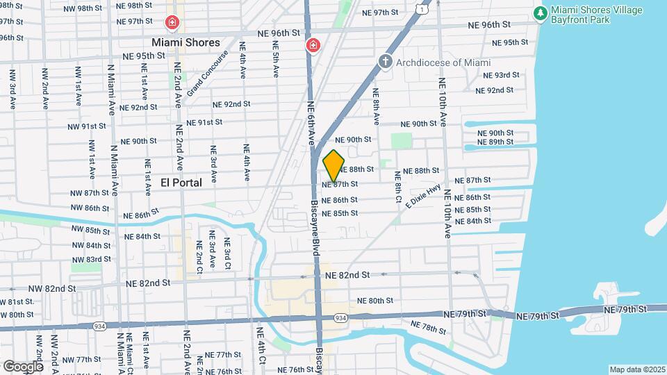 658 NE 87th St Mapa y Detalles de la Ubicación