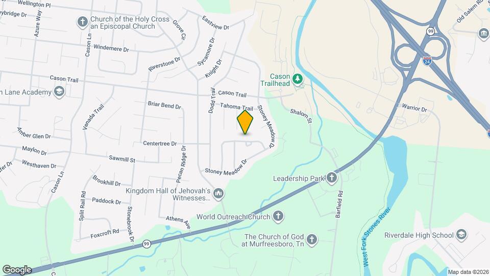 1504 Beaconcrest Cir Mapa y Detalles de la Ubicación