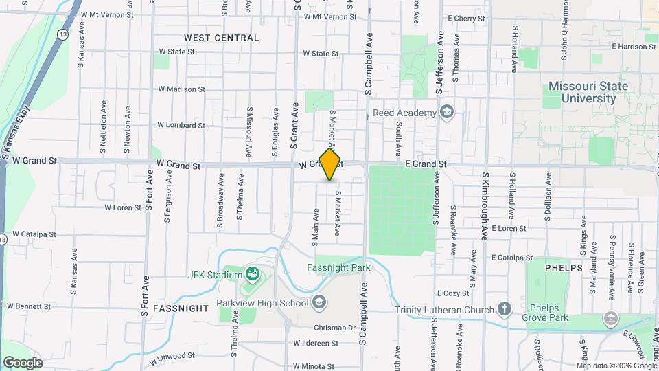 512 W Normal St Map and Location Details