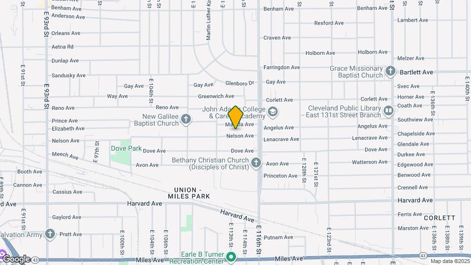 11317 Nelson Ave, Unit Downstairs Mapa y Detalles de la Ubicación