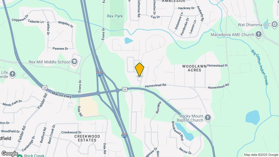 6412 Ellenwood Dr Map and Location Details