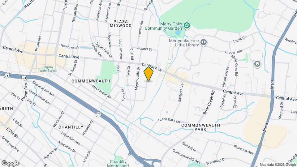 1408 Ivey Dr Mapa y Detalles de la Ubicación