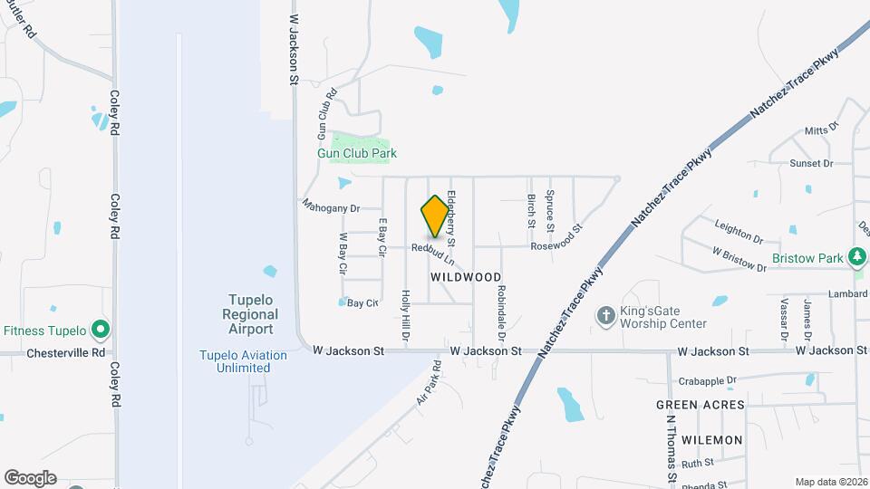2310 Redbud Ln Map and Location Details