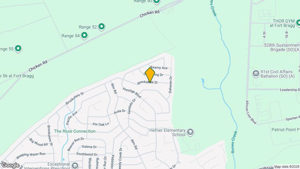 6413 Brookshire St Map and Location Details