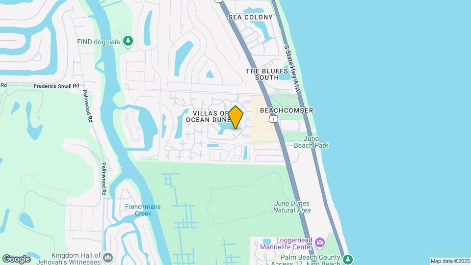 804 Ocean Dunes Cir Map and Location Details