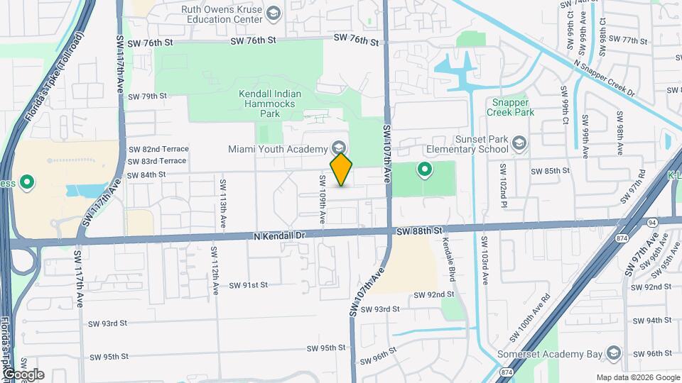 8531 SW 109th Ave Map and Location Details