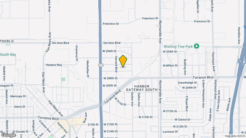 1545 W 207th St Map and Location Details