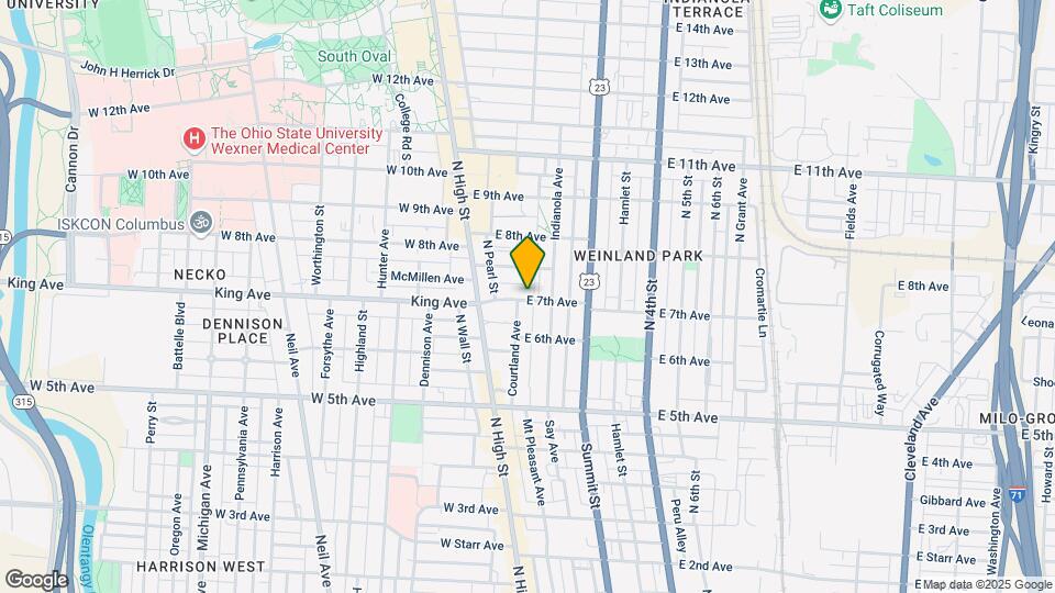 70 E 7th Ave, Unit APARTMENT Map and Location Details