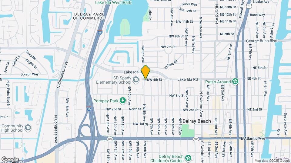 355 NW 8th Ave Map and Location Details