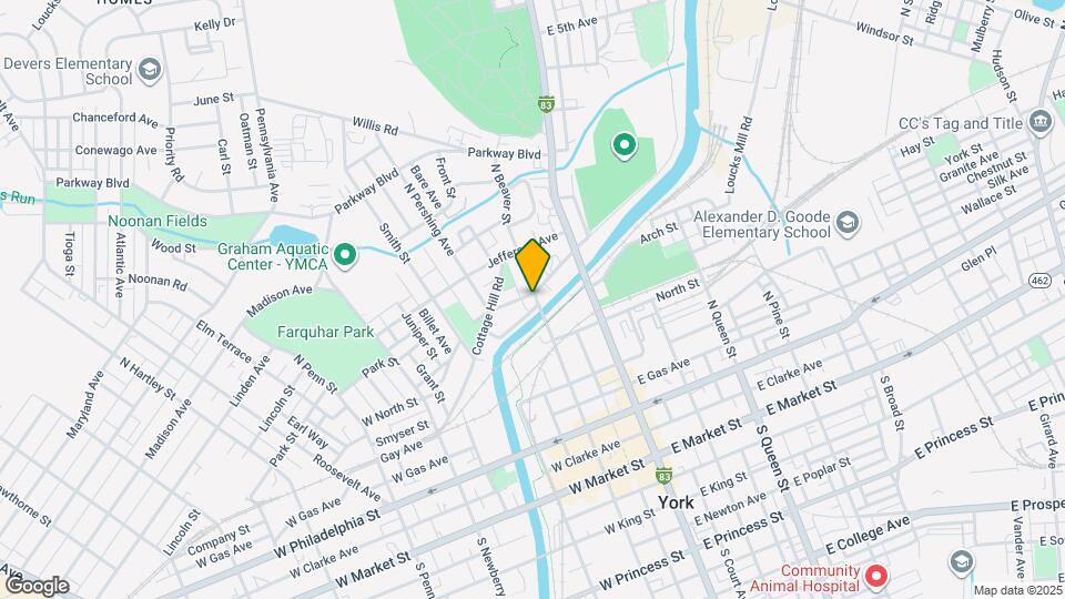 Historic Fairmount Apartments Map and Location Details