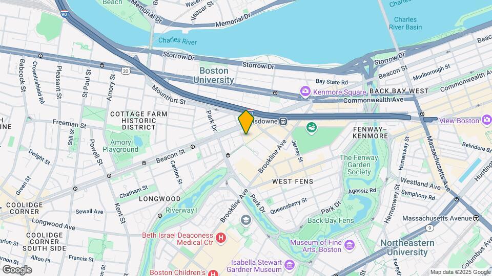 16 Miner St, Unit 608 Map and Location Details