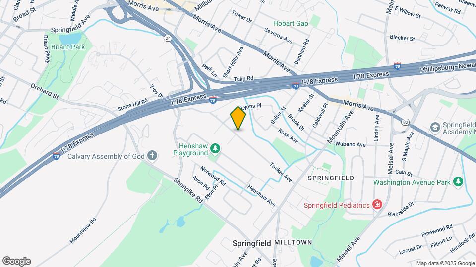 146 Tooker Ave, Unit First floor Map and Location Details