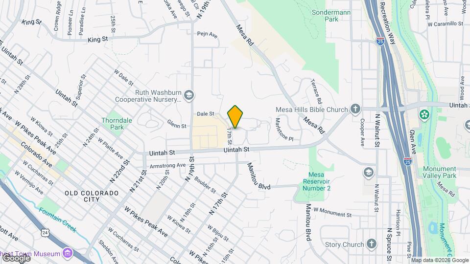 Knolls Apartments Map and Location Details