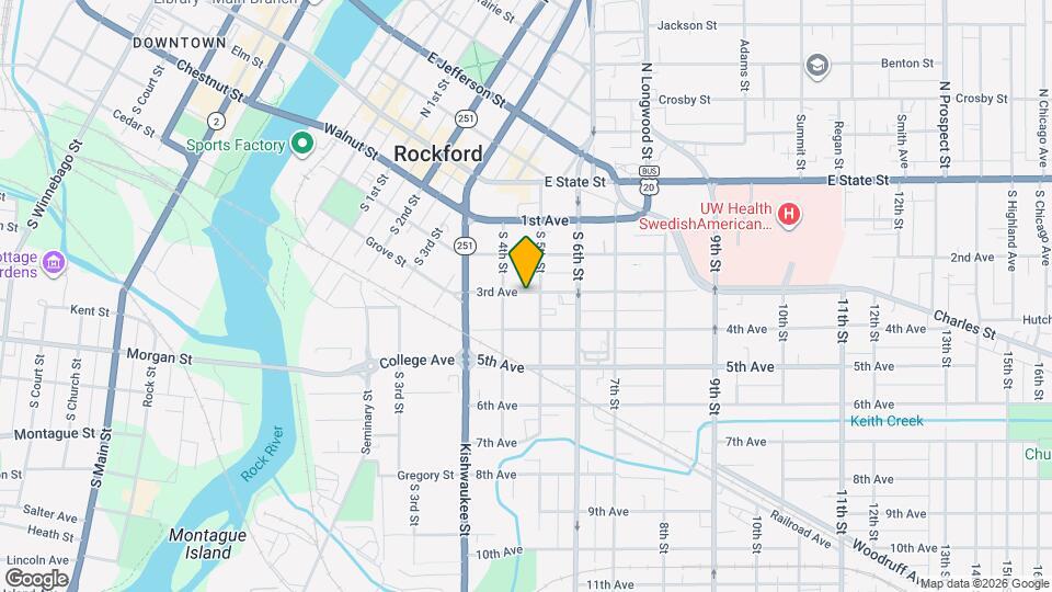 813 3rd Ave Map and Location Details