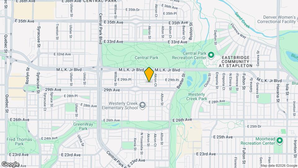 8964 E 29th Pl, Unit 2213 Mapa y Detalles de la Ubicación