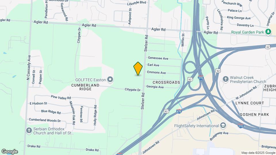 2037 Stelzer Rd Map and Location Details
