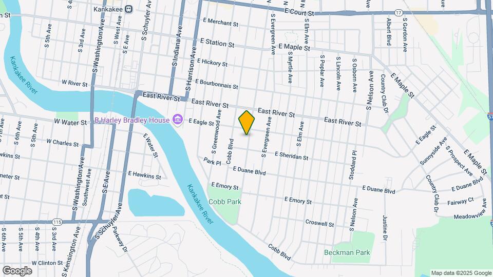 743 S Wildwood Ave Map and Location Details