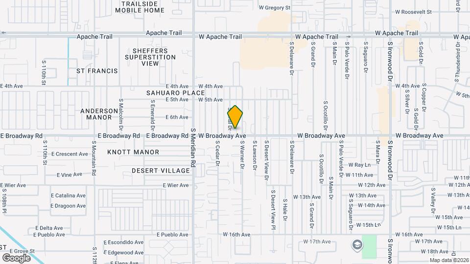 775 S Pinal Dr Map and Location Details
