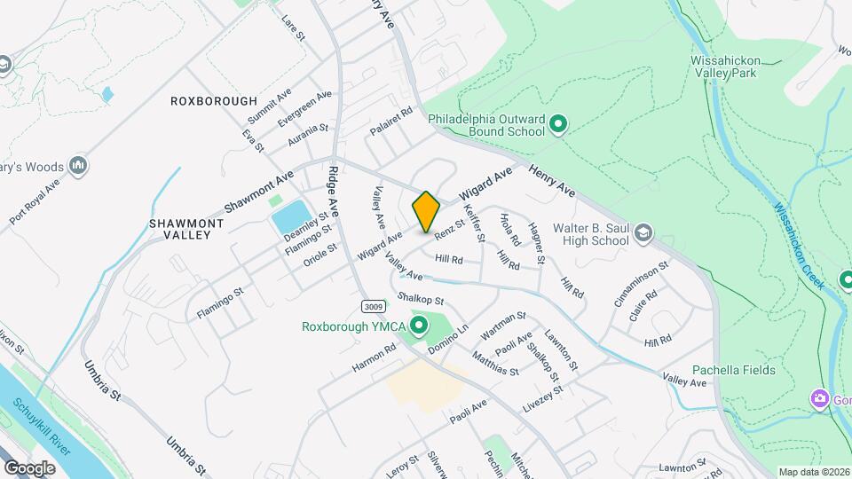 617 Renz St Map and Location Details