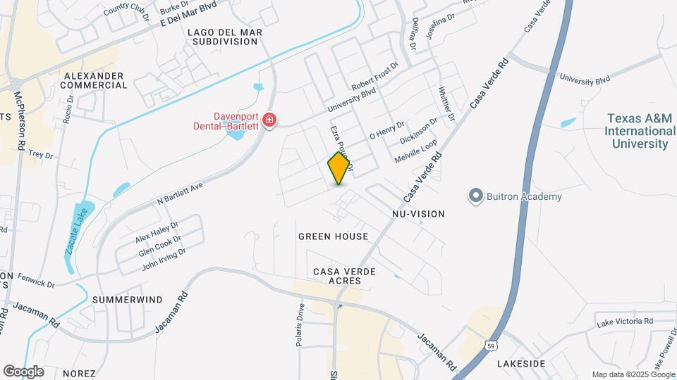 7227 Sylvia Plath Dr Map and Location Details