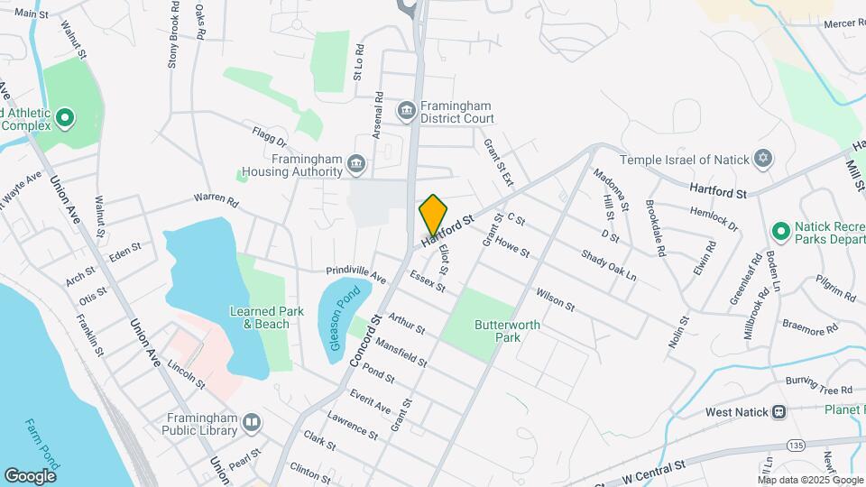 25 Hartford St, Unit 4 Mapa y Detalles de la Ubicación