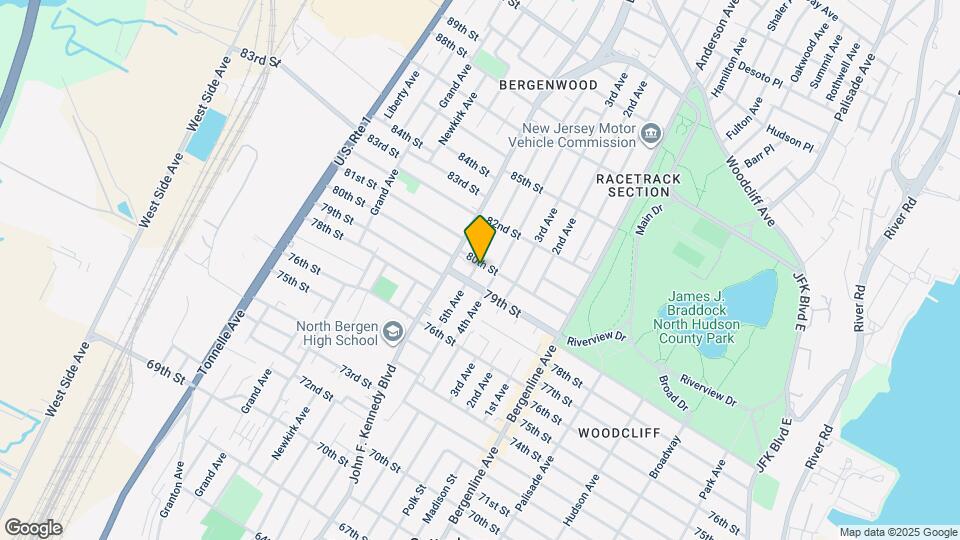 915 80th St Mapa y Detalles de la Ubicación