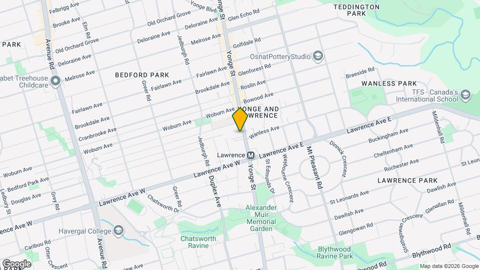 3130 Yonge St, Unit 201 Map and Location Details