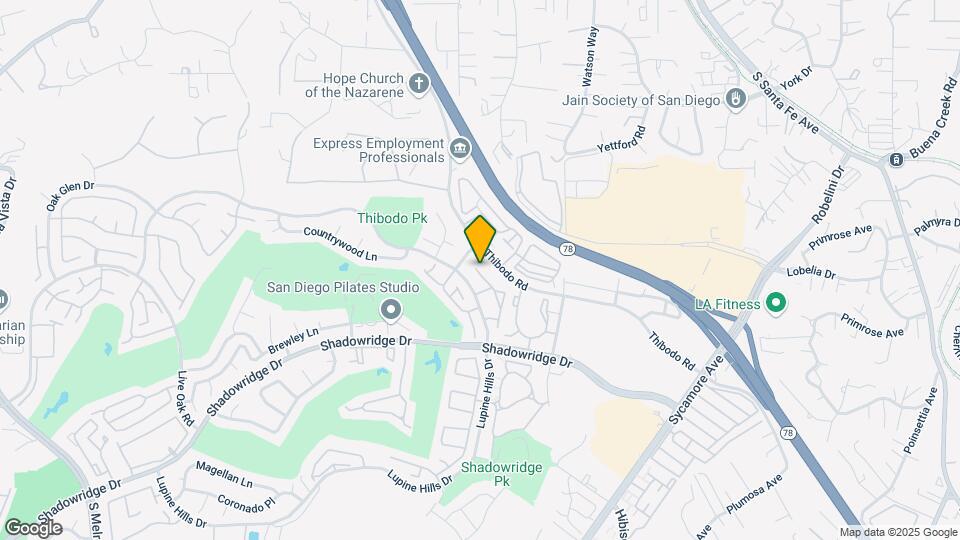 974 Lupine Hills Dr Map and Location Details
