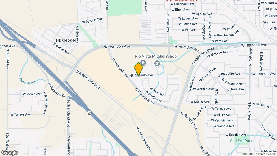 6358 W Los Altos Ave Map and Location Details
