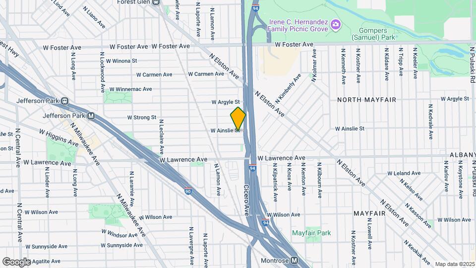 4815 W Ainslie St Map and Location Details