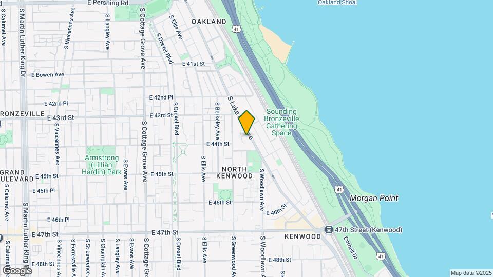 4350-4352 S Lake Park Ave Map and Location Details