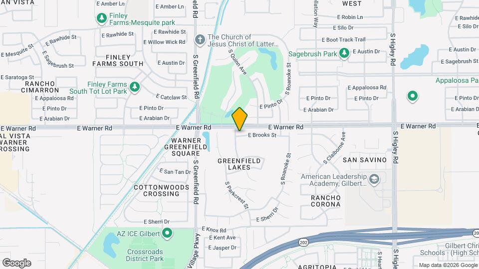 2576 E Brooks St Map and Location Details
