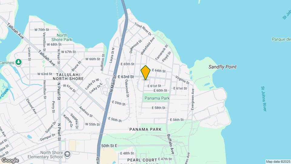 7121 Bloxham Ave Map and Location Details