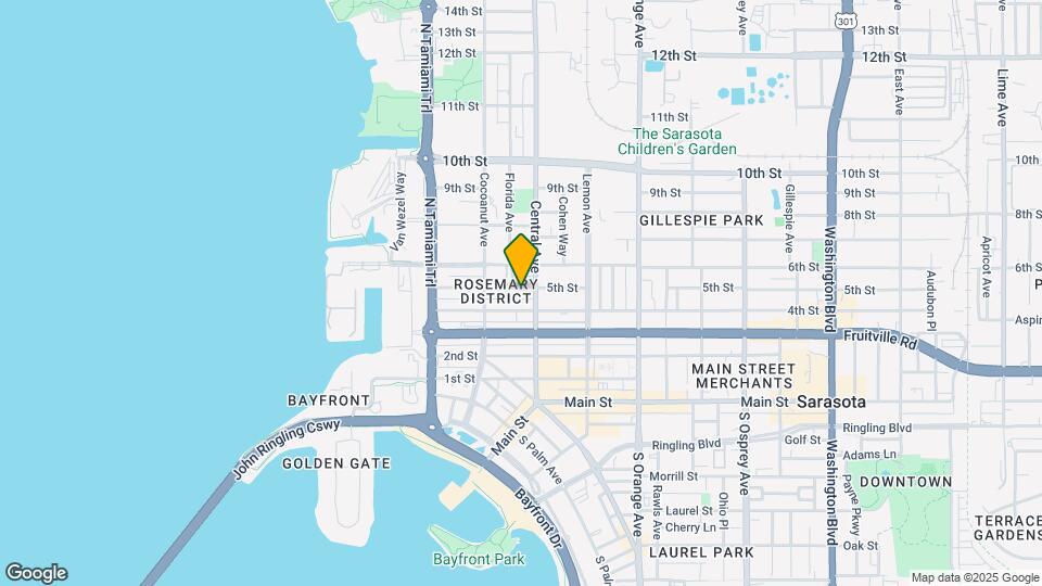 1350 5th St Map and Location Details